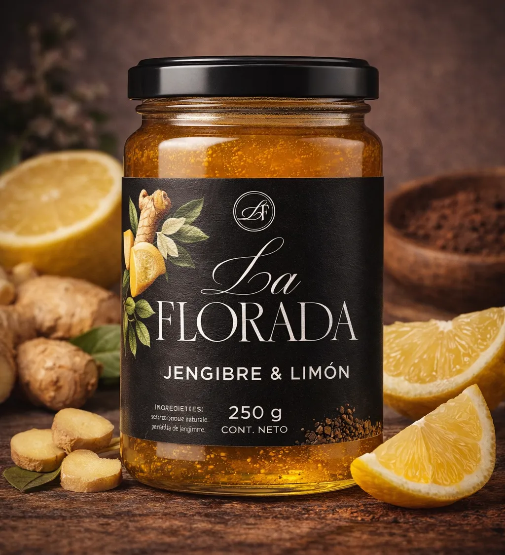 Miel Jengibre & Limón 250gr